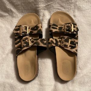 Woman’s Cheetah Sandals